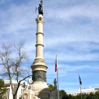 Monument honoring Civil War Beside Alabama State Capitol, Монтгомери
