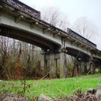 1920 Victory Bridge ruins, once spanned the Apalachicola river, Chattahoochee (12-31-2006), Ньювилл