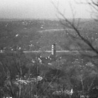East Lake United Methodist Church viewed from atop Ruffner Mountain. Birmingham, Alabama. 1/1983., Таррант