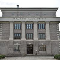 Alabama - DeKalb County Courthouse, Форт-Пэйн