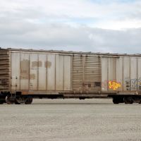 Alaska Railroad Box Car No. 94103 at Anchorage, AK, Анкоридж