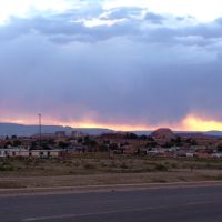 Fired sunset in Kayenta - AZ, Кайента