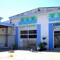 vintage gas station, Live Oak St, Miami AZ, Майми