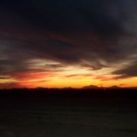sunset, silverbell mts., Марана
