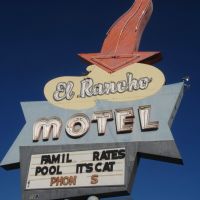 El Rancho Motel, Mesa, Arizona, Меса