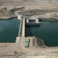 Headgate Dam near Parker, Arizona, Паркер
