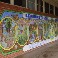 2013, Local Ecology Mural, Miller Valley Elementary School, Prescott, AZ, Прескотт