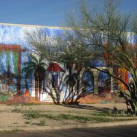art mural 1, downtown Tucson, AZ, Тусон
