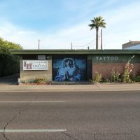 Phoenix, AZ: Nuestra Senora del Desierto (Sassoferrato), El Mac, Artist, 2012, Финикс
