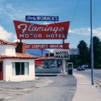 Andy Womacks Flamingo Motel, Flagstaff 1988, Флагстафф