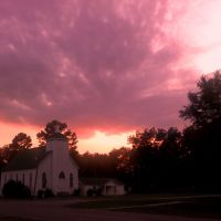 Sunset Over Old Church, Арканзас-Сити