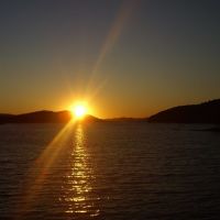 Sunset Over Lake Ouachita, Блевинс