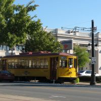 CAT River Rail trolley, North Little Rock, Arkansas, Литтл-Рок
