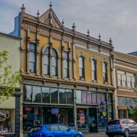 In the Historic District of old downtown Albany, Linn County, Oregon., Олбани