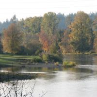 Willamette River, Albany, Oregon, Олбани