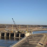 Hydroelectric Plant, Arkansas River at Lock & Dam 13, Сентрал-Сити