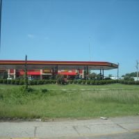 Gas station at Arkansas freeway, Шервуд
