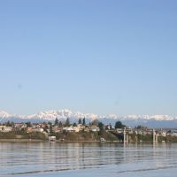 Olympic Mountains and Manette Bridge, Бремертон