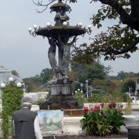 Bartholdi park - A painter, Брин-Мавр