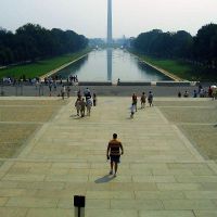 Washington Monument and Reflecting Pool, Женева