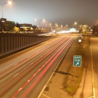I-90 @ 142nd by night, Истгейт