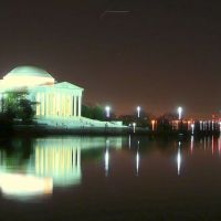 Jefferson memorial: mint in dark, Паркланд