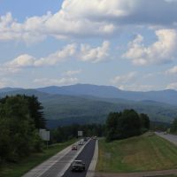 Mountains from I-89 overpass in Berlin VT, Ривертон