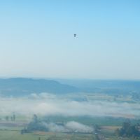 Balloon Ride, Snohomish, WA - low fog-is-burning-away, Сноухомиш