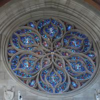 The Rose Window in the Cathedral of St. John the Evangelist - Spokane, Washington, Спокан