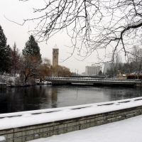 Winter in Riverfront Park, Спокан