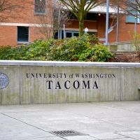 University of Washington sign, Такома