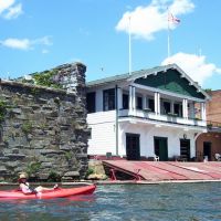Aqueduct Bridge & Potomac Boat Club, C&O Canal National Historical Park, Potomac River, Georgetown, DC, Арлингтон