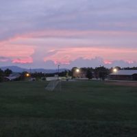 sunset from school, Винтон