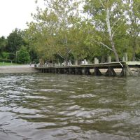 Occoquan regional park boat ramp from the river, Вудбридж