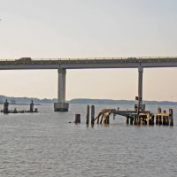 TMSP - Old Steamboat Wharf and Oil Jetty on the Rappahannock River at Tappahannock, Таппаханнок