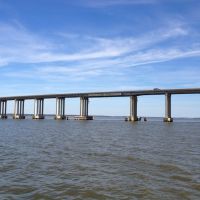 Downing Bridge - Rappahannock River - links Tappahannock - Essex County, Middle Peninsula to Richmond County in the Northern Neck, Таппаханнок
