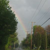 telephone wires and rainbow, Хайленд-Спрингс