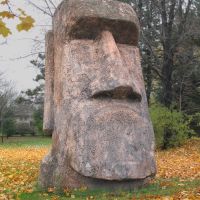 Lost Easter Island head?, Брукфилд