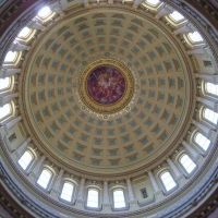 Capitol dome in Madison, Wisconsin by Joe Recer, Мадисон