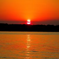 Sunset over Lake Mendota, Мадисон