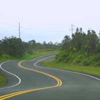 Hawaii winding road to Hilo, Ваилуку