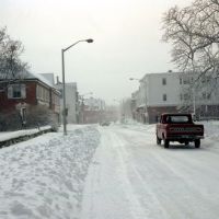 Newport Blizzard of 1978. Day after., Ньюпорт