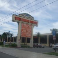 Playa Galleria Business Street Sign, Стантон