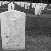 Private Sampson B. Kitchens, the only Confederate soldier to be buried at Andersonville Cemetery.  God rest his soul, Августа