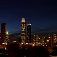 Atlanta Night Skyline, Атланта