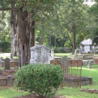 View of oldest public cemetery in Dublin, GA, Дублин