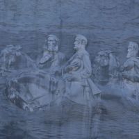 Jefferson Davis, Robert Lee & Stonewall Jackson at Stone Mountain, Georgia, Лукоут Моунтаин