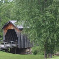 Twelve miles south of Thomaston,  is the only remaining covered bridge in Upson County, Georgia.  It was built in 1895 by Dr. J.W. Herring, a physician of considerable engineering ability who constructed similar bridges throughout the area.  The bridge sp, МкАфи