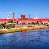 Looking across the canal to Enterprise Mill, Огаста