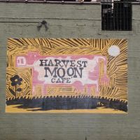 Harvest Moon Cafe, sign below the Moon Roof Bar, Ром